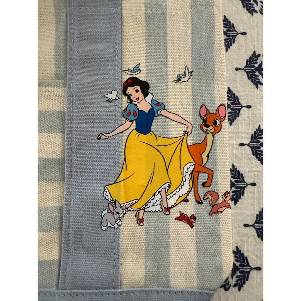 Disney Snow White Striped Custom Made Trader Joes Mini Tote